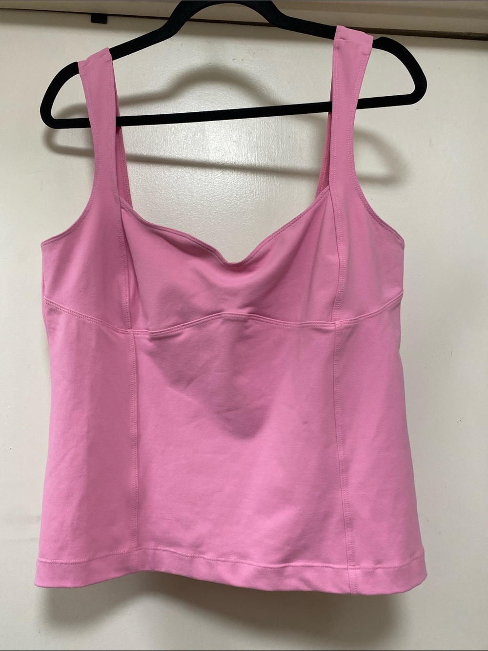 New, Free People Sweetheart Square Neck Pink Tank